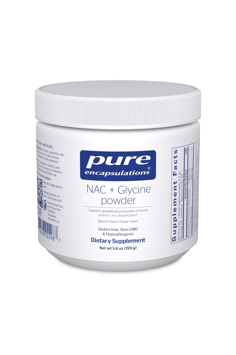 پودر NAC + Glycine برند Pure Encapsulations - حجم ۱۵۹ گرم