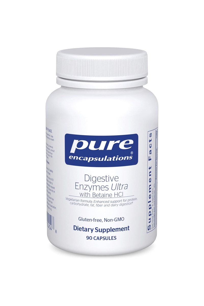 کپسول آنزیم‌ گوارشی Pure Encapsulations یک مکمل تخصصی با فرمول گسترده آنزیمی است