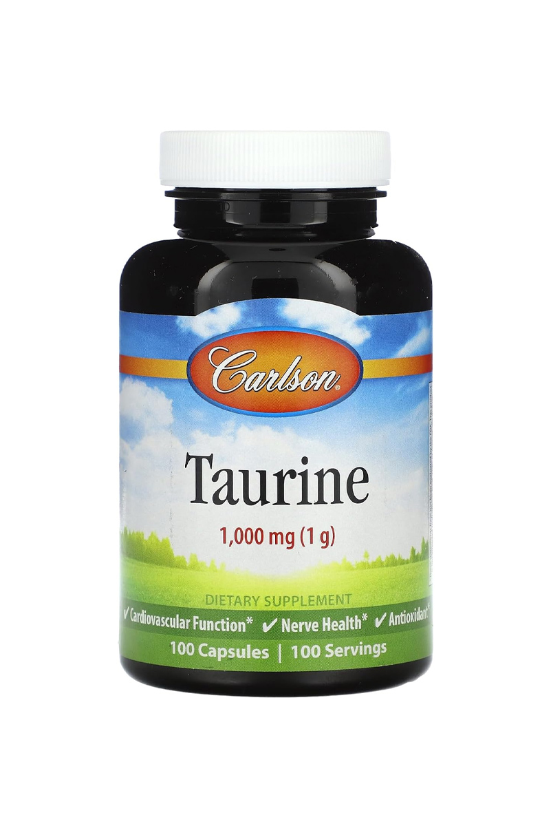 کپسول تائورین Carlson - بسته 100 عددی