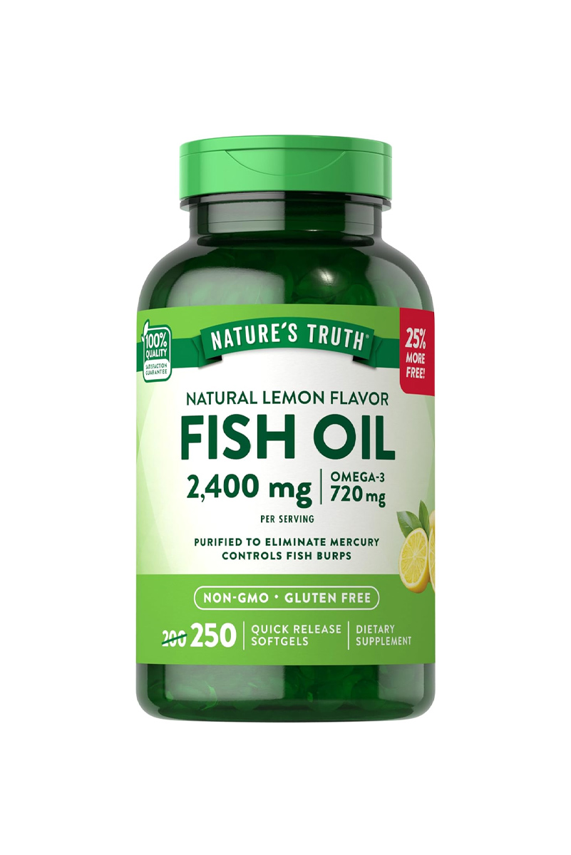 سافت ژل امگا۳ برند Nature's Truth - بسته ۲۵۰ عددی