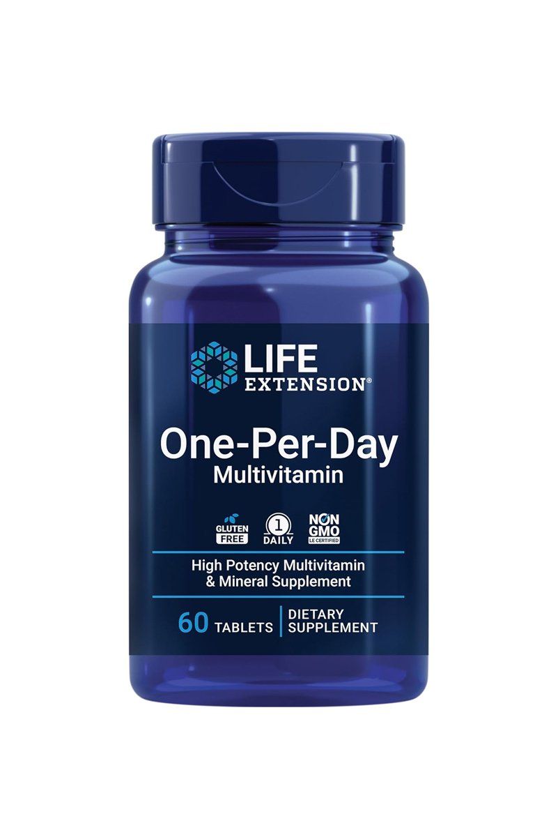 قرص مولتی‌ ویتامین روزانه Life Extension - بسته 60 عددی
