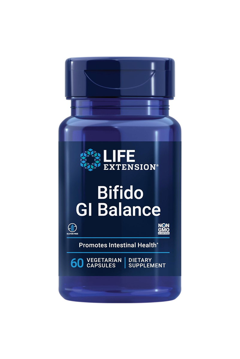 کپسول Bifido Gi Balance برند Life Extension - بسته ۶۰ عددی