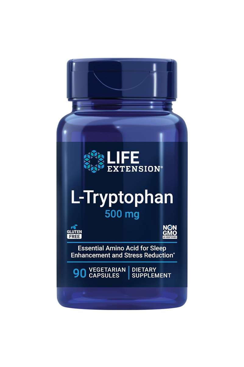 کپسول ال‑تریپتوفان Life Extension - بسته 90 عددی