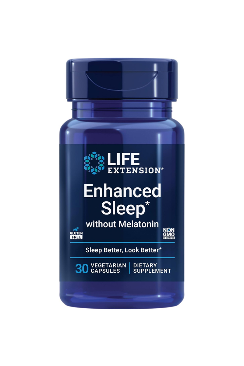 خواب بهتر بدون ملاتونین Life Extension - بسته ۳۰ عددی