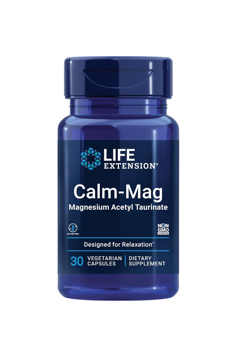 قرص منیزیم تائورینات Life Extension