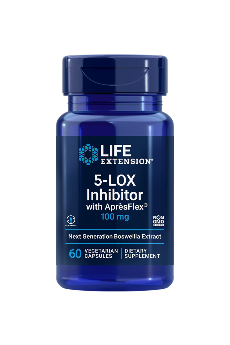 کپسول 5-Lox Inhibitor برند Life Extension - بسته ۶۰ عددی