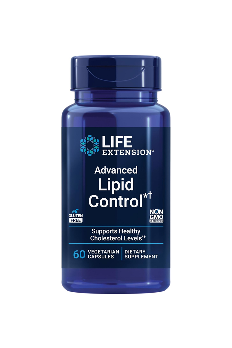 کپسول کنترل چربی خون پیشرفته Life Extension - بسته ۶۰ عددی