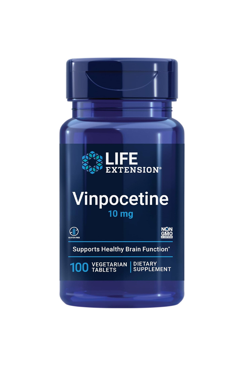 قرص Vinpocetine برند Life Extension - بسته 100 عددی