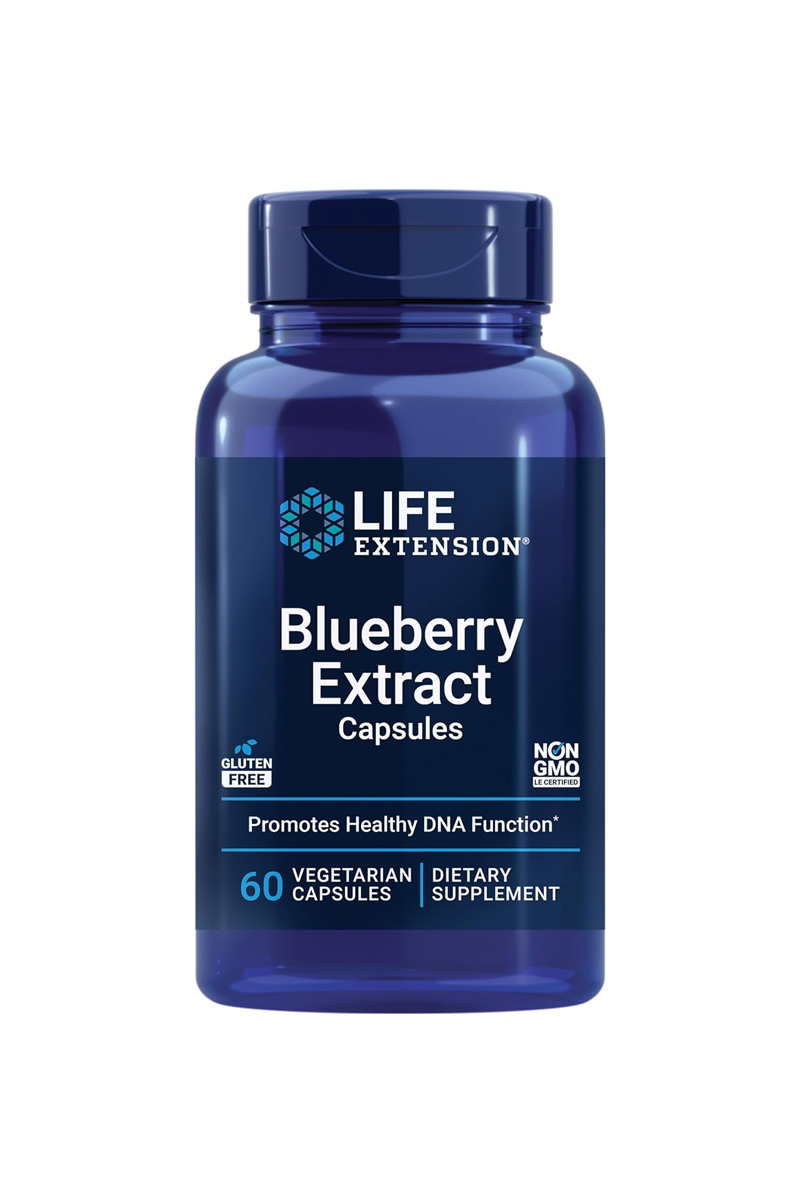 کپسول عصاره بلوبری Life Extension - بسته 60 عددی