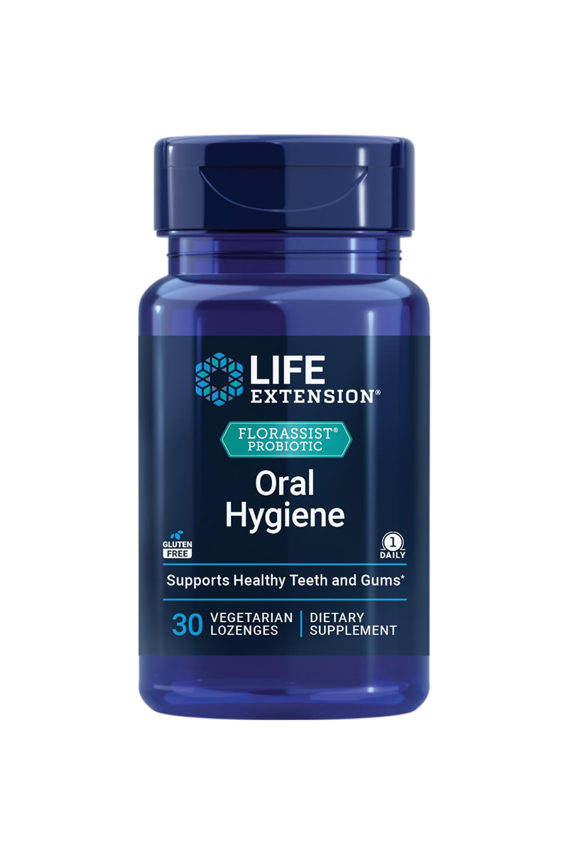 قرص مکیدنی فلوراسیس پروبیوتیک Life Extension - بسته 30 عددی