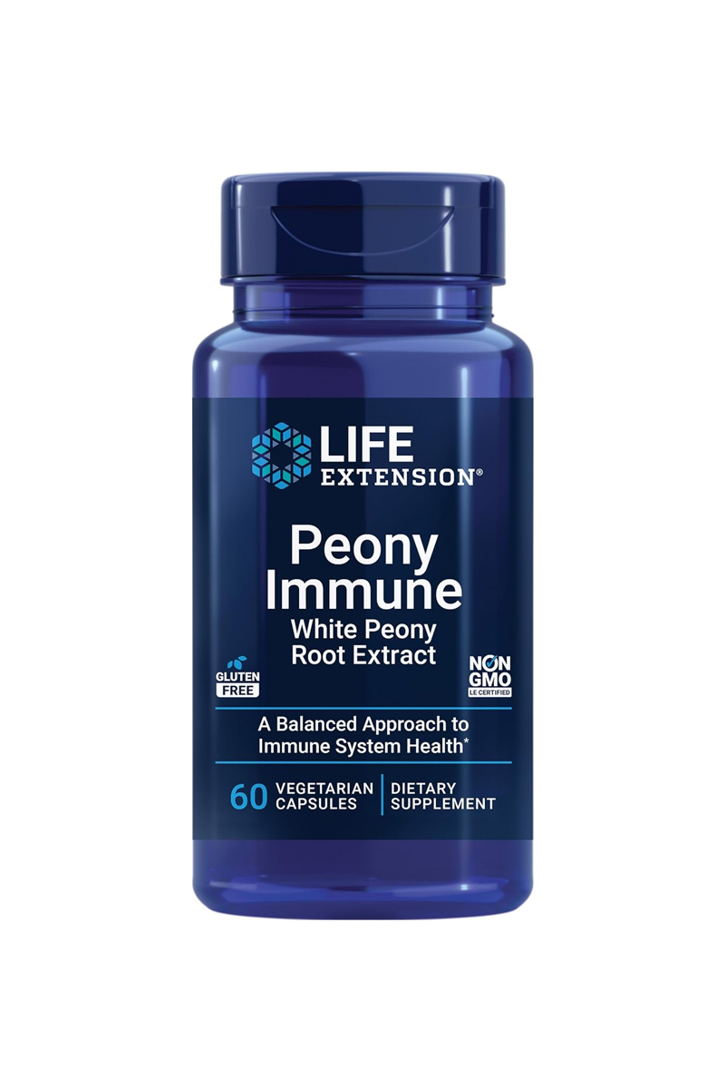 کپسول Peony Immune برند Life Extension - بسته ۶۰ عددی