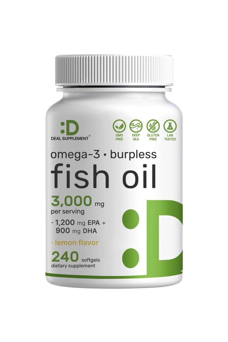 سافت‌ ژل امگا3 DEAL SUPPLEMENT - بسته 240 عددی