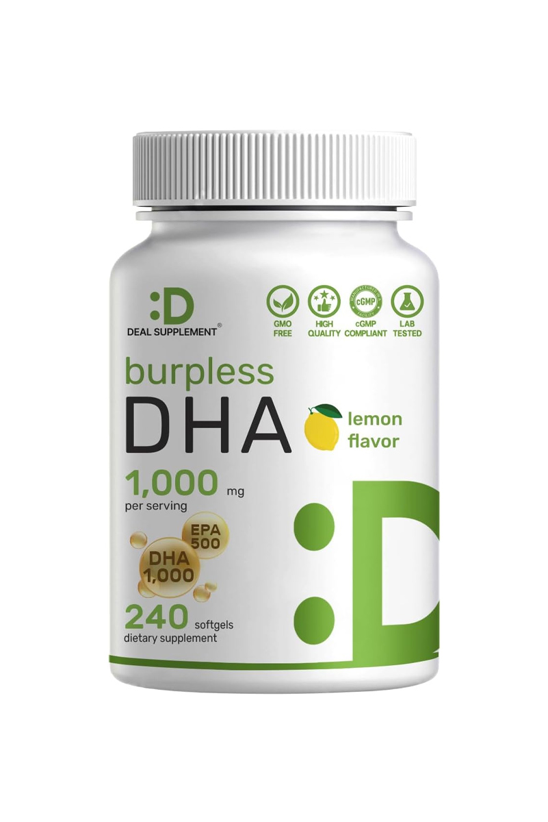 سافت ژل امگا3 ۲۰۰۰ میلی گرم DEAL SUPPLEMENT - بسته ۲۴۰ عددی