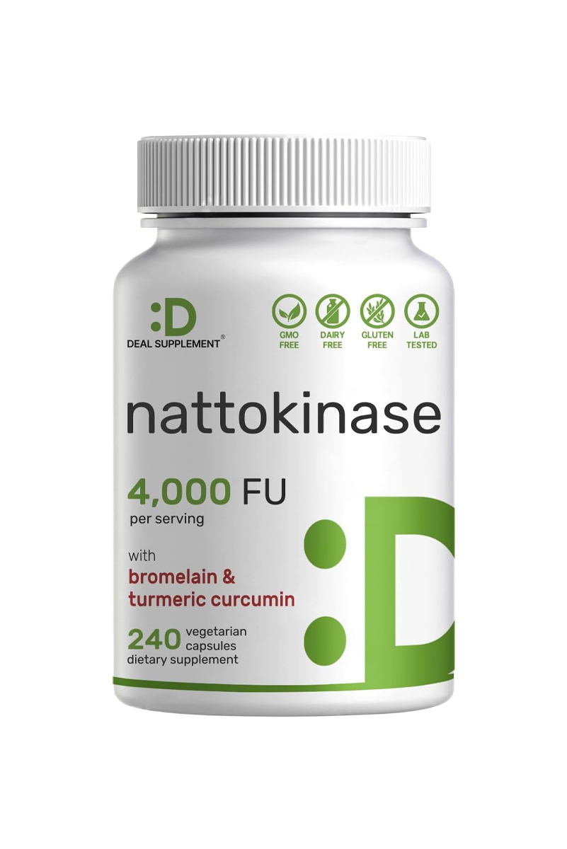 کپسول ناتوکیناز DEAL SUPPLEMENT - بسته ۲۴۰ عددی