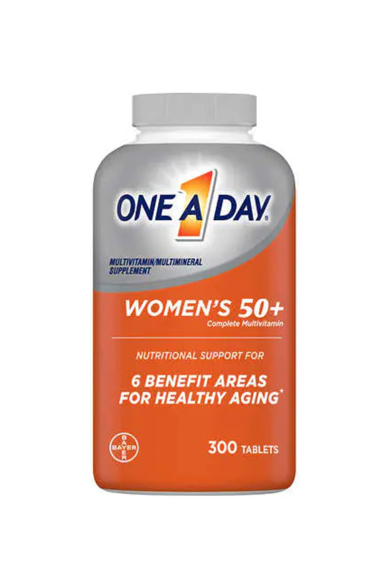 قرص مولتی‌ ویتامین مخصوص زنان ۵۰+ سال One A Day - بسته 300 عددی
