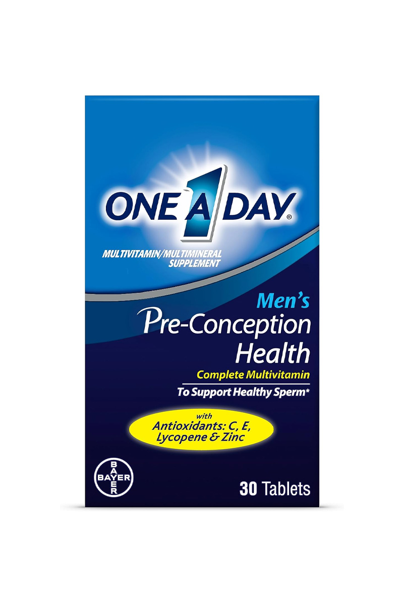 قرص مولتی‌ ویتامین مردانه تقویت سلامت و کیفیت اسپرم One A Day - بسته 30 عددی