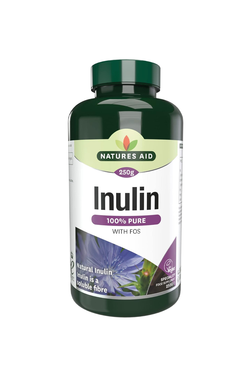 پودر اینولین Natures Aid - حجم ۲۵۰ گرم