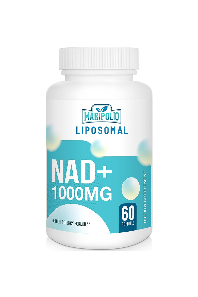 سافت‌ ژل لیپوزومال ناد پلاس (NAD) ۱۰0۰ میلی گرم Maripolio - بسته 60 عددی