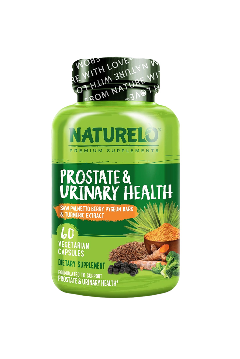 کپسول تنظیم عملکرد پروستات و مجاری ادراری NATURELO - بسته 60 عددی