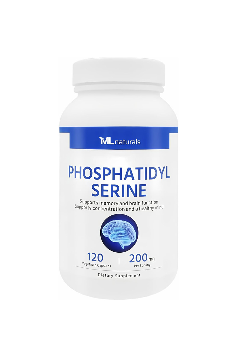 کپسول فسفاتیدیل‌ سرین ML Naturals - بسته 120 عددی