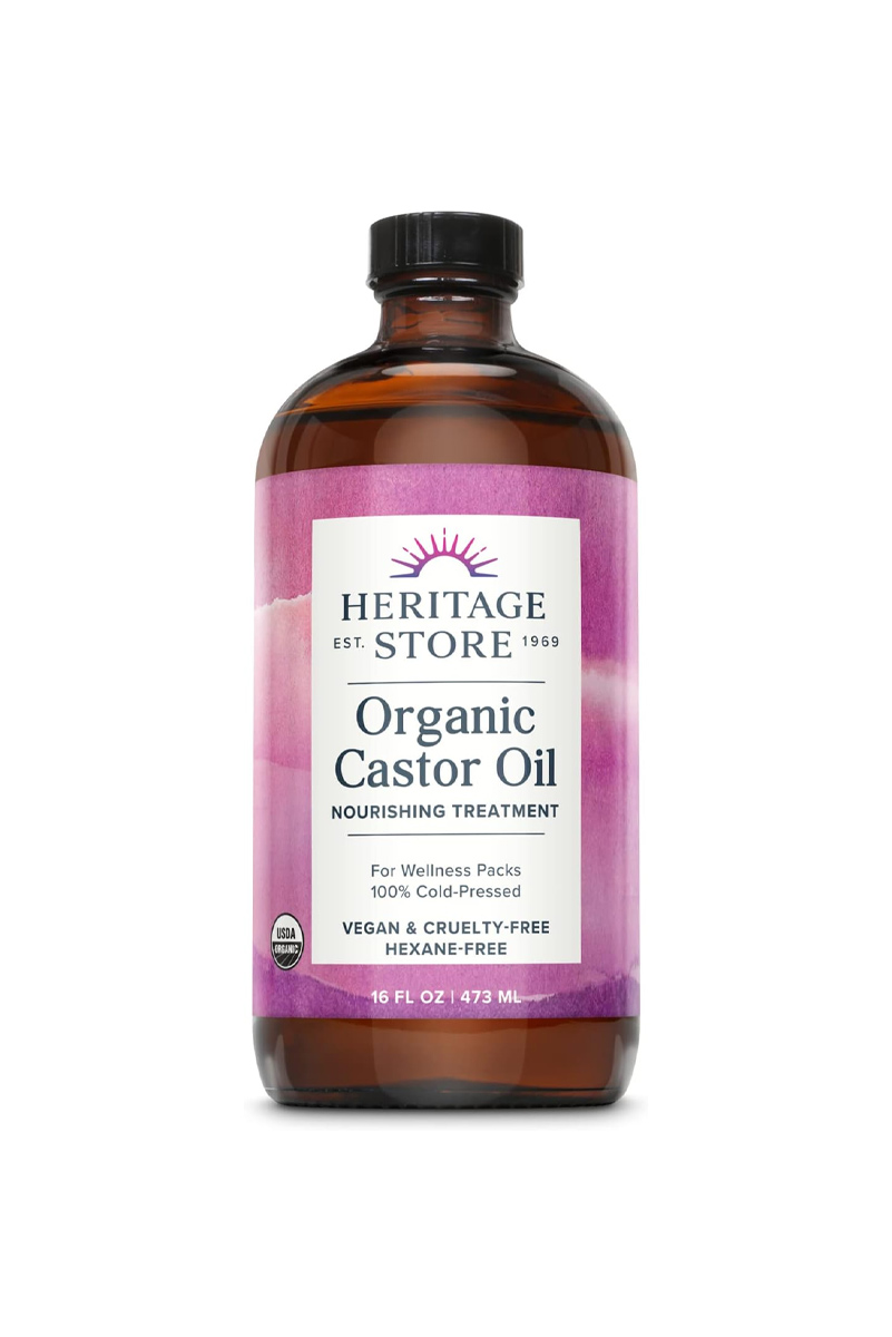 روغن کرچک Heritage Store - حجم ۴۷۳ میلی لیتر