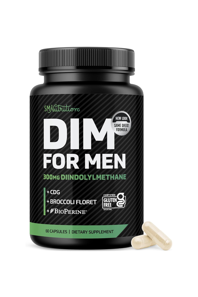 کپسول DIM (دی ایندولیل متان) آقایان SMNutrition - بسته ۶۰ عددی