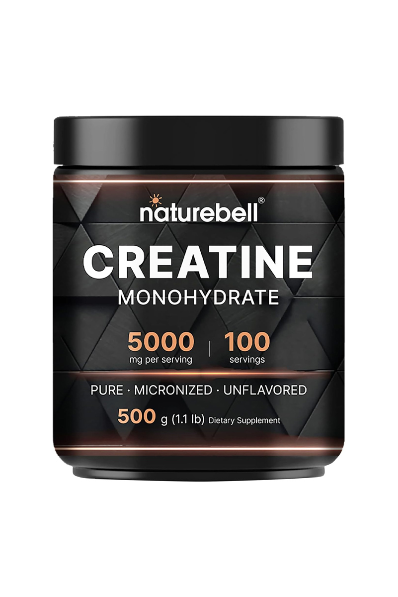 پودر کراتین مونوهیدرات NatureBell - حجم ۵۰۰ گرم