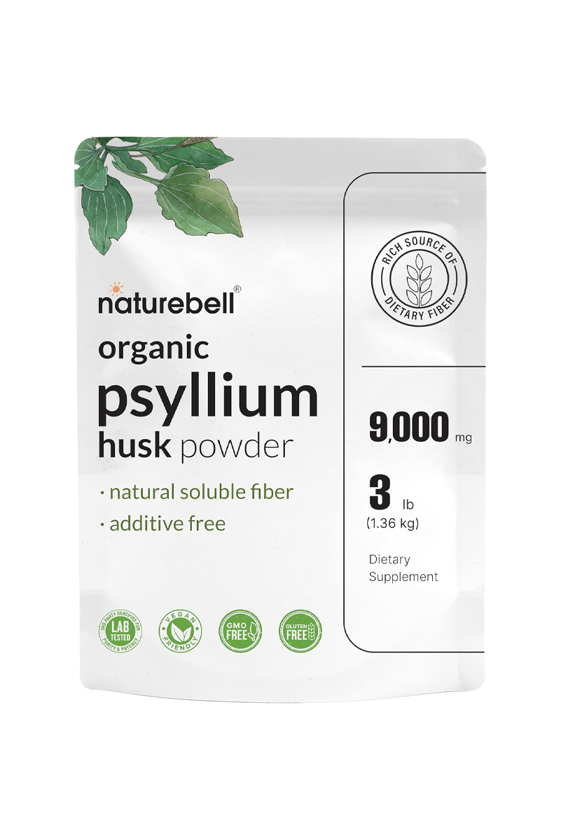 پودر پسیلیوم هاسک NatureBell - بسته ۱.۳۶ گرمی