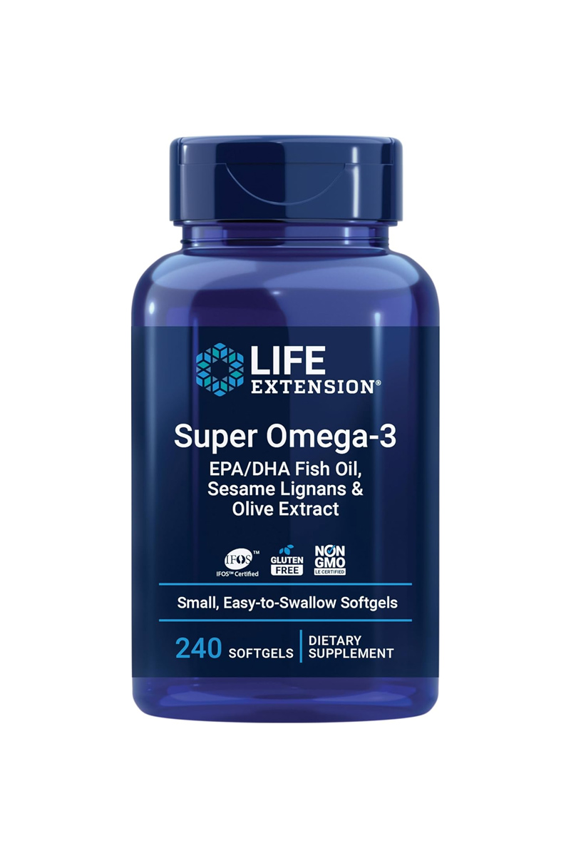 سافت‌ ژل سوپر امگا۳ Life Extension - بسته 240 عددی