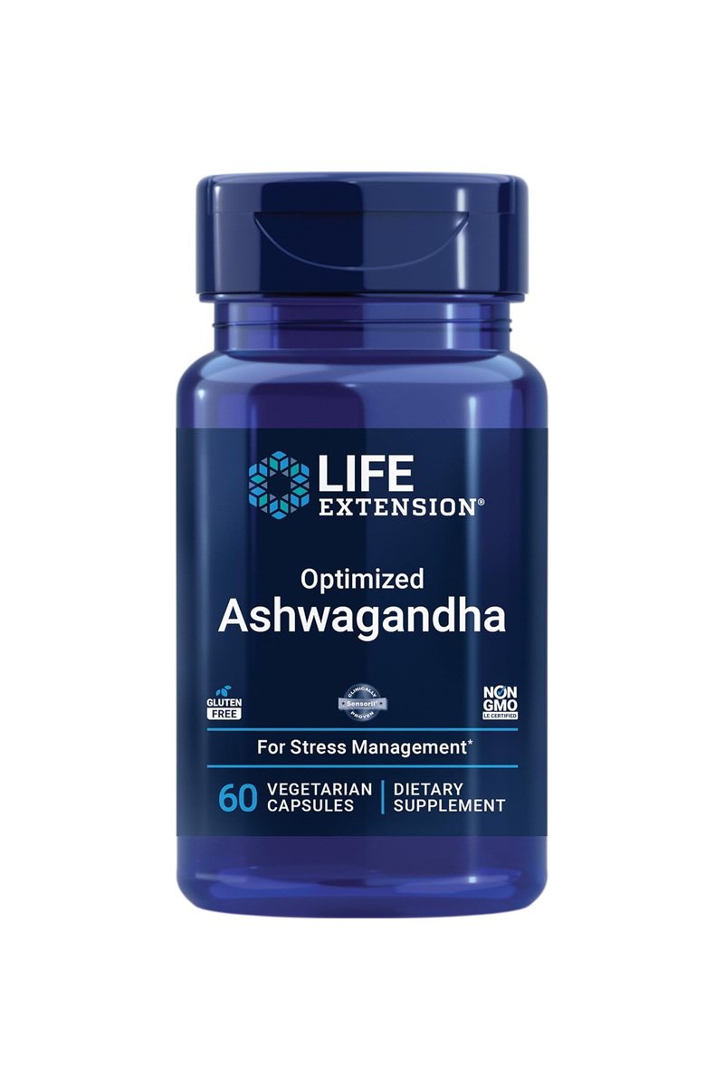 کپسول عصاره آشواگاندا Life Extension - بسته 60 عددی