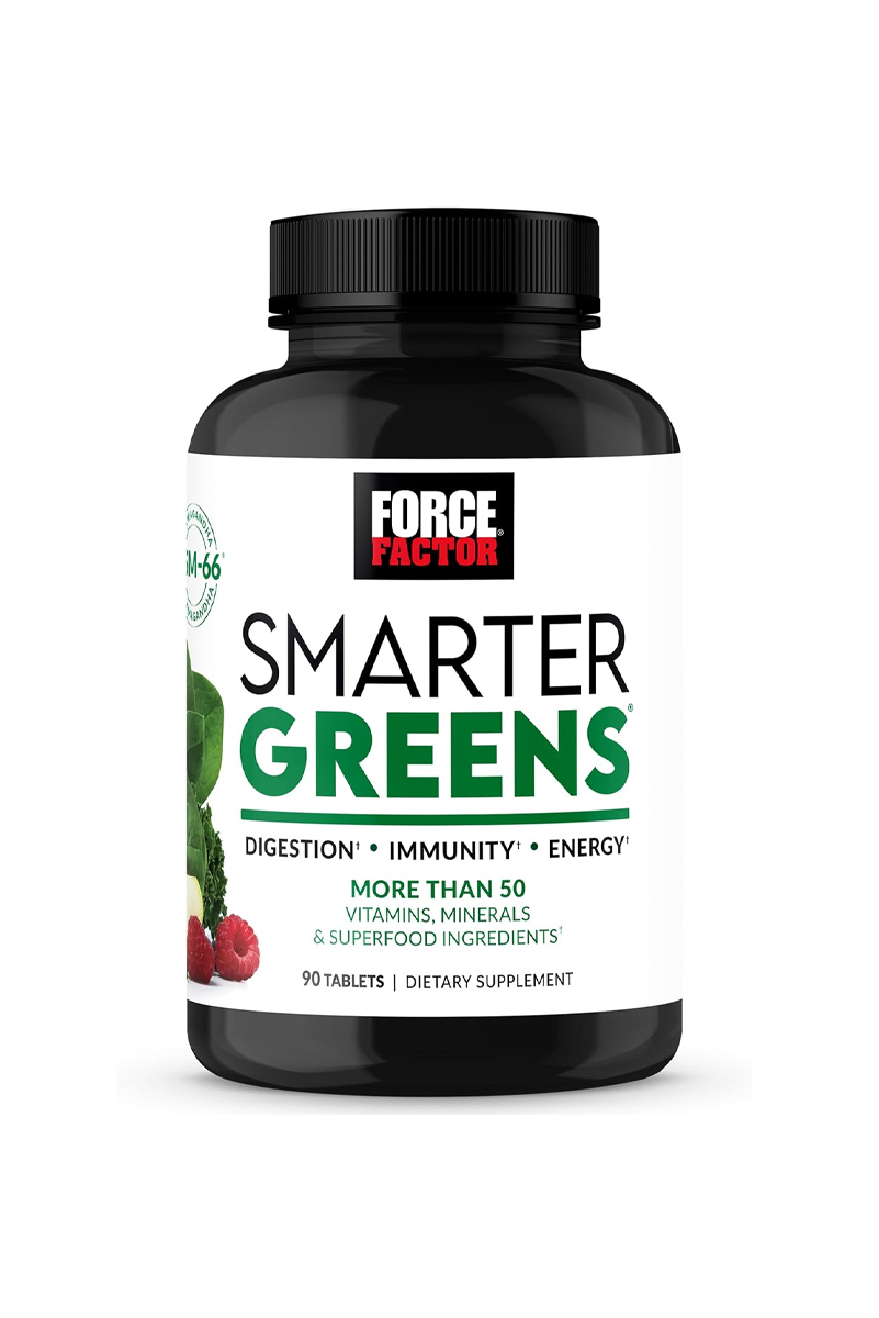 قرص سبزیجات تقویت کننده هضم، ایمنی و انرژی Force Factor – بسته 90 عددی