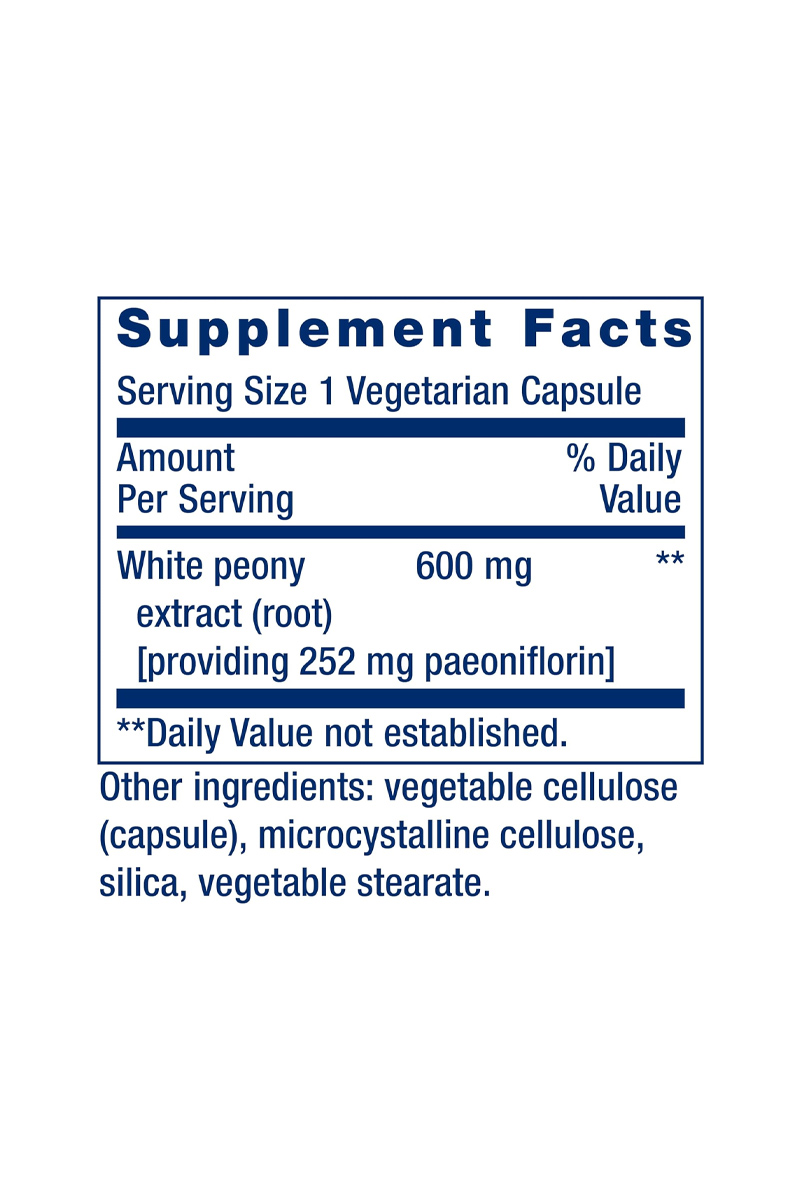 کپسول Peony Immune برند Life Extension - بسته ۶۰ عددی