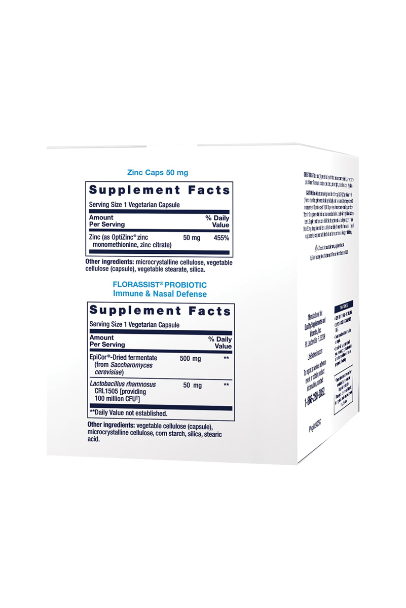 مکمل تقویت سیستم ایمنی حاوی ویتامین C و D، روی و پروبیوتیک Life Extension - بسته ۳۰ عددی