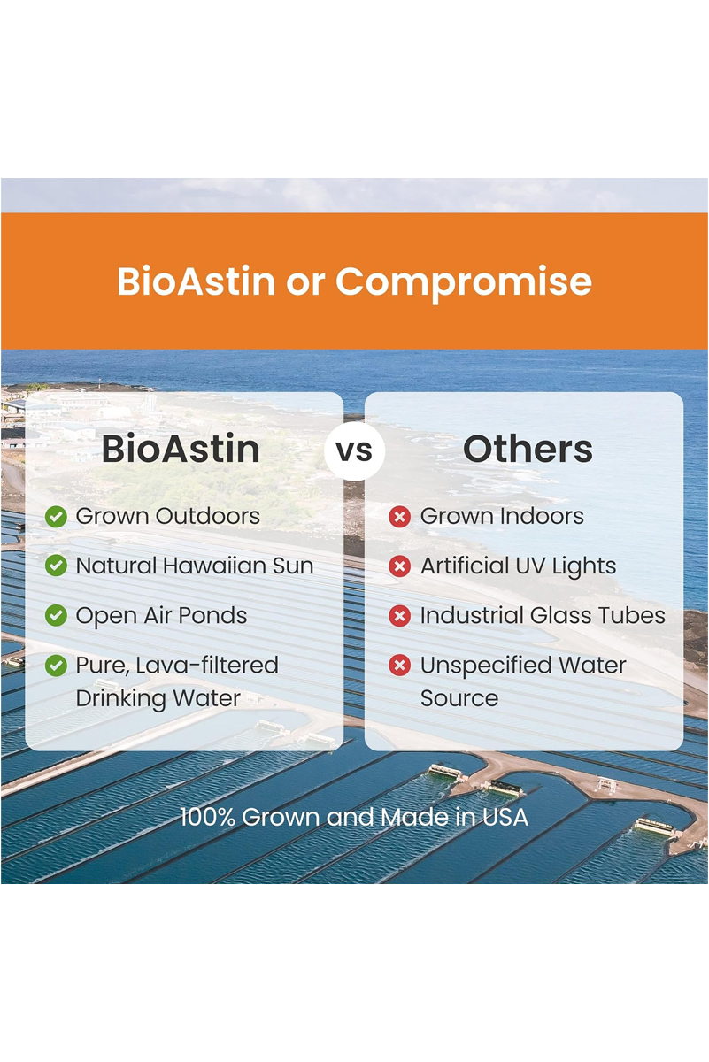 سافت ژل BioAstin Hawaiian Astaxanthin برند Nutrex - بسته ۵۰ عددی - Image 3