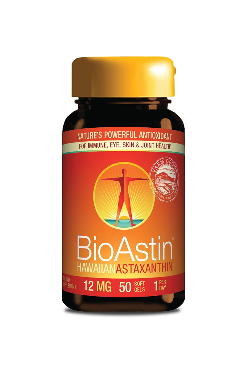 سافت ژل BioAstin Hawaiian Astaxanthin برند Nutrex  - بسته ۵۰ عددی