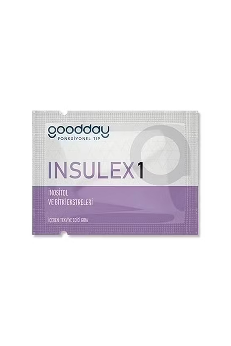 مکمل غذایی  Insulex 1 برند goodday – بسته ۳۰ ساشه