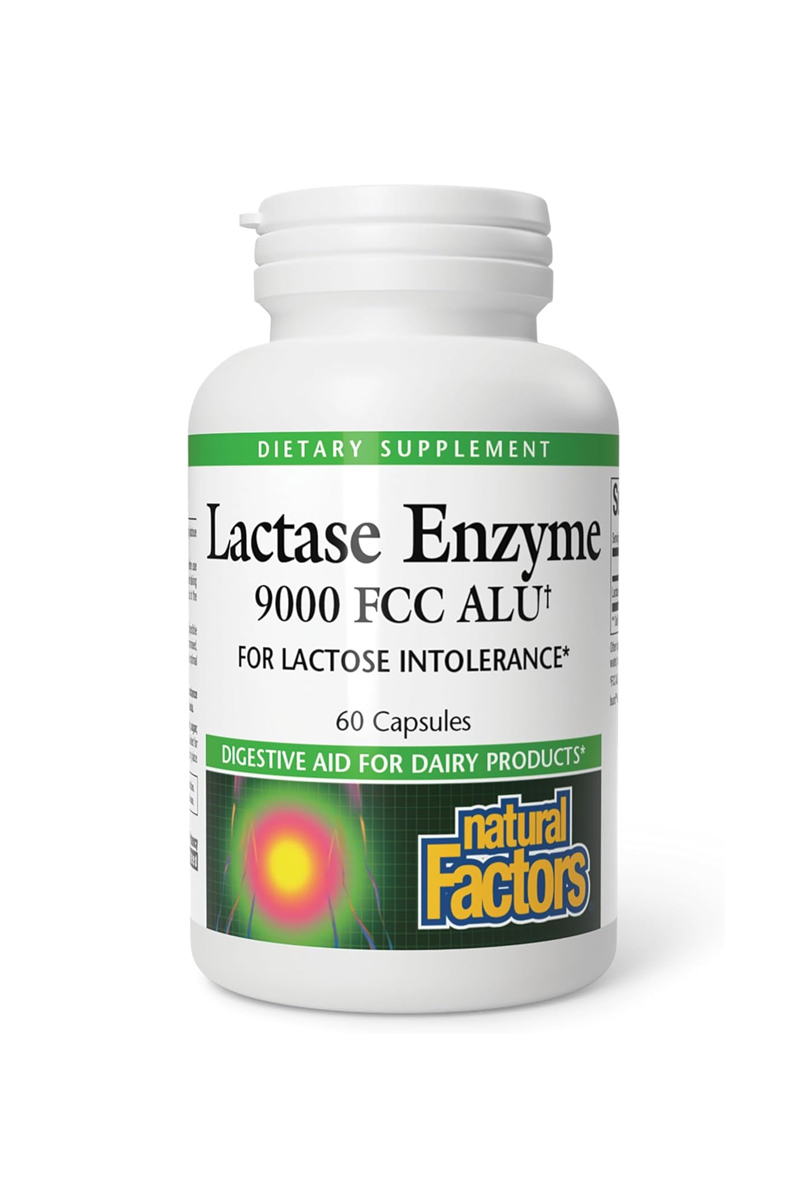 قرص آنزیم لاکتاز Natural Factors