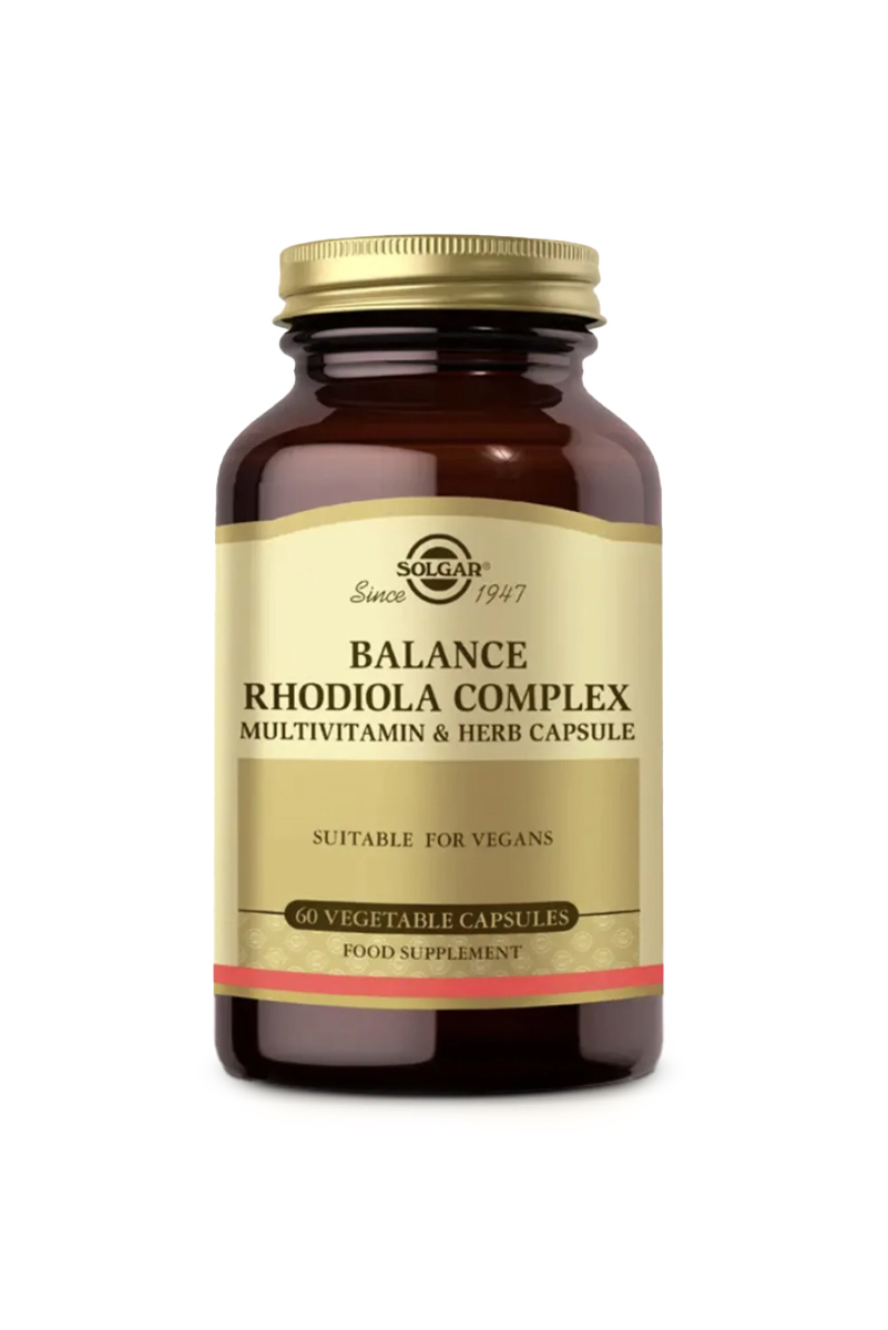 کپسول کمپلکس Rhodiola سولگار - بسته 60 عددی