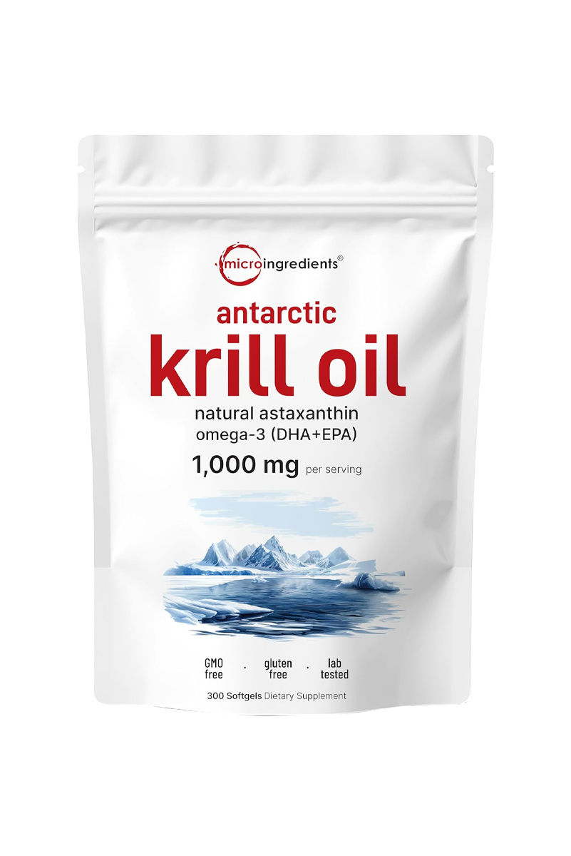 سافت ژل روغن کریل 1000 میلی گرم Antarctic - بسته 300 عددی