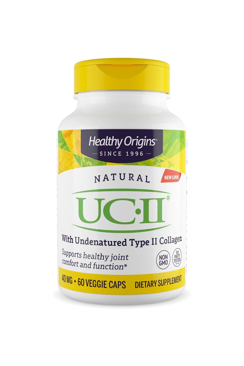 کپسول کلاژن تایپ ۲ (کاهش درد و التهاب مفاصل) Healthy Origins - بسته 60 عددی