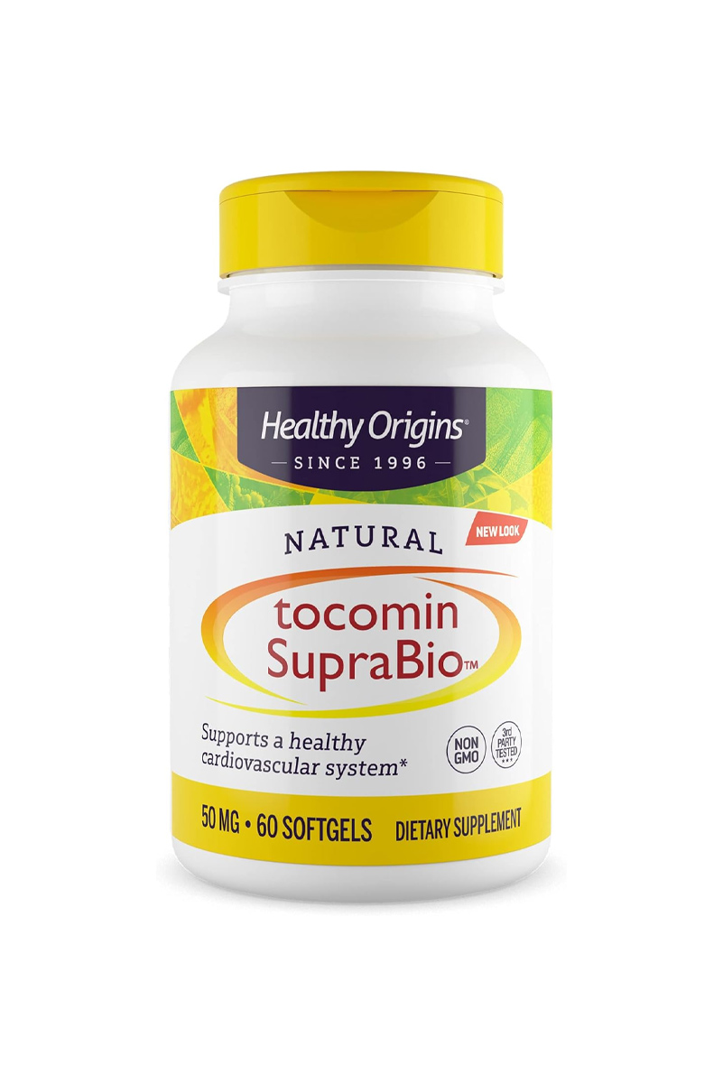 سافت ژل توکومین سوپربایو (سلامت قلب و عروق) Healthy Origins - بسته 60 عددی