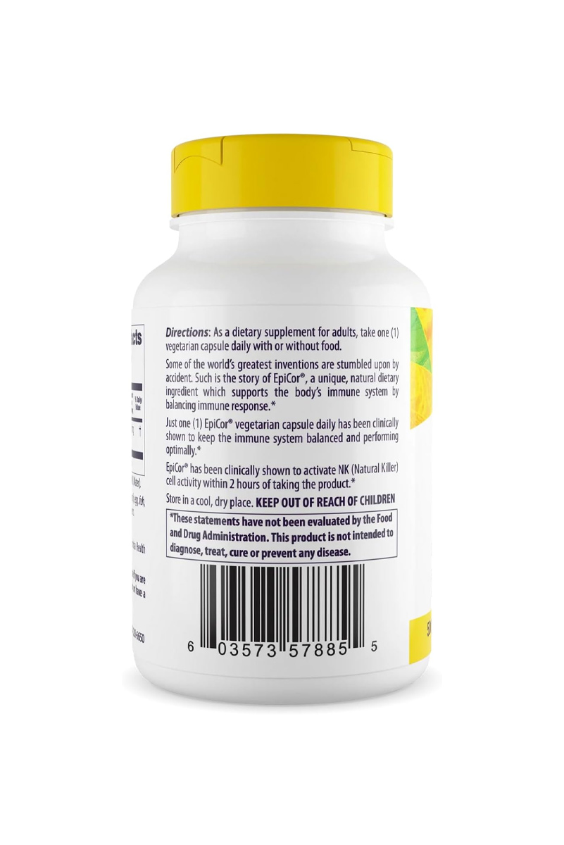 کپسول Epicor (تقویت سیستم ایمنی) Healthy Origins - بسته 60 عددی - Image 3