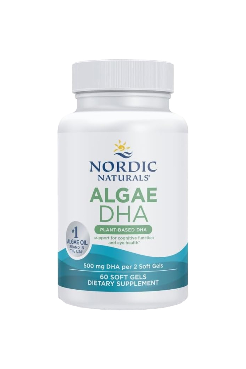 سافت ژل امگا ۳ گیاهی Algae DHA برند Nordic Naturals - بسته ۶۰ عددی