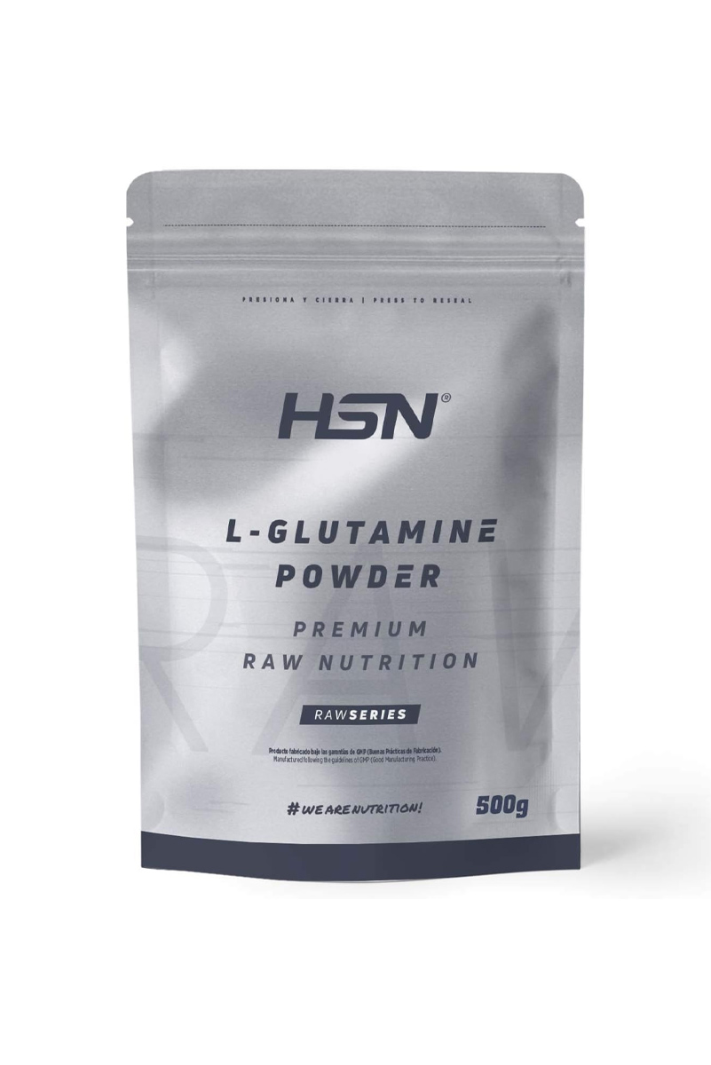 پودر ال گلوتامین بدون طعم HSN - حجم ۵۰۰ گرم