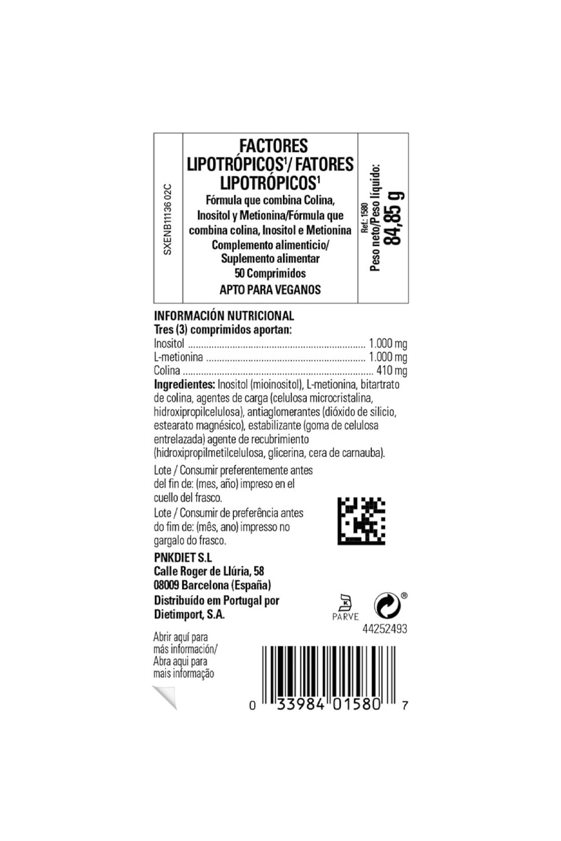 قرص Lipotropic Factors سولگار - بسته 50 عددی