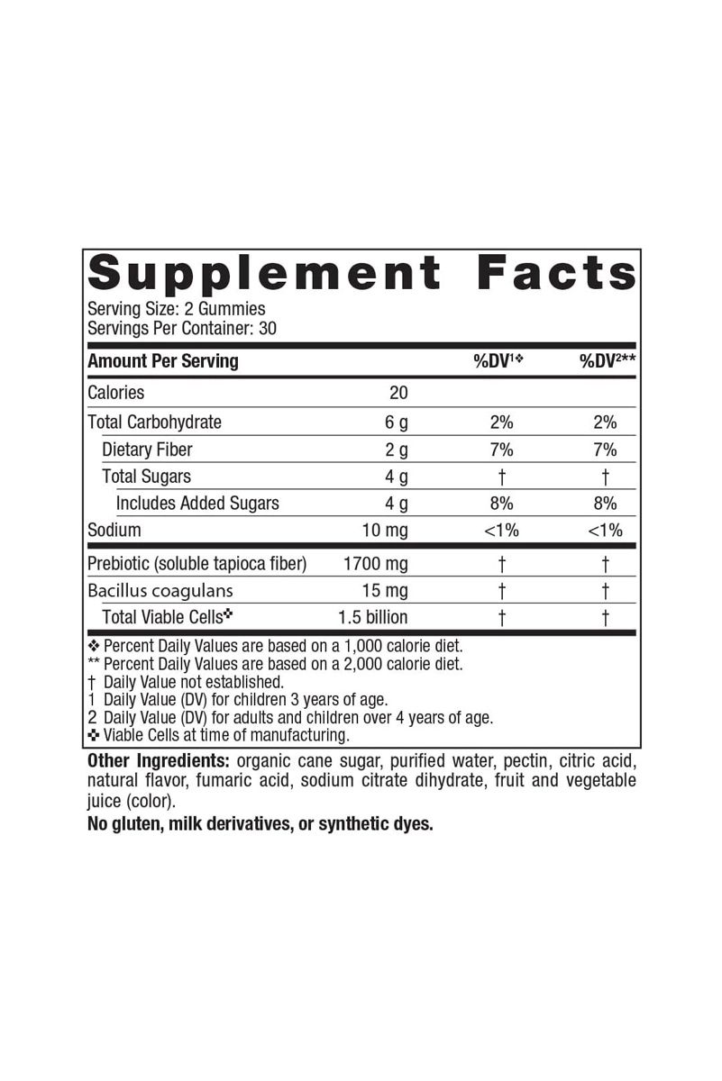 پاستیل پروبیوتیک کودکان Nordic Naturals - بسته ۶۰ عددی