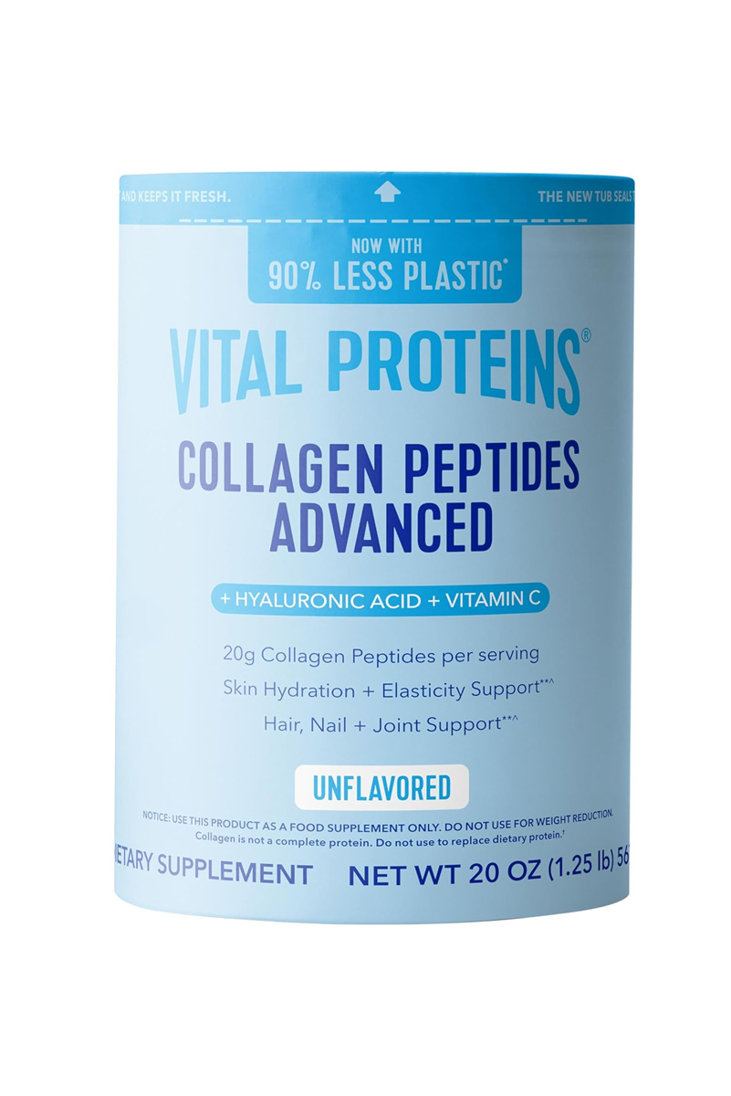 پودر کلاژن همراه با ویتامین سی و هیالورونیک اسید Vital Proteins
