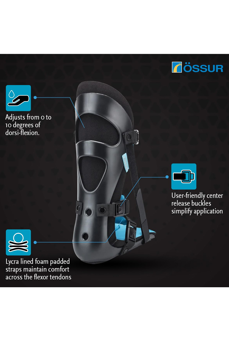 آتل شبانه Ossur Formfit دارای آج ضد لغزش