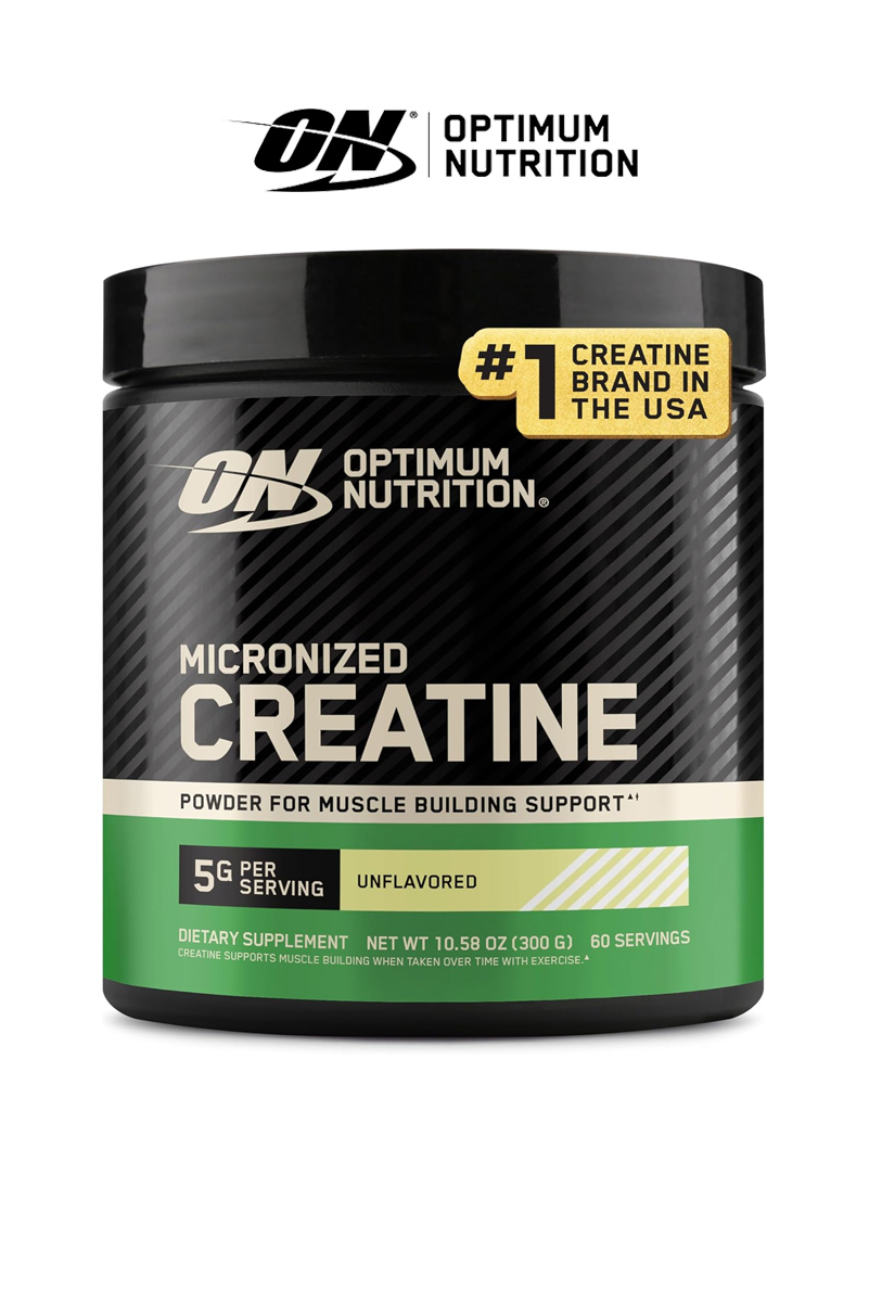 پودر کراتین میکرونایز Optimum Nutrition مقدار ۳۰۰ گرم