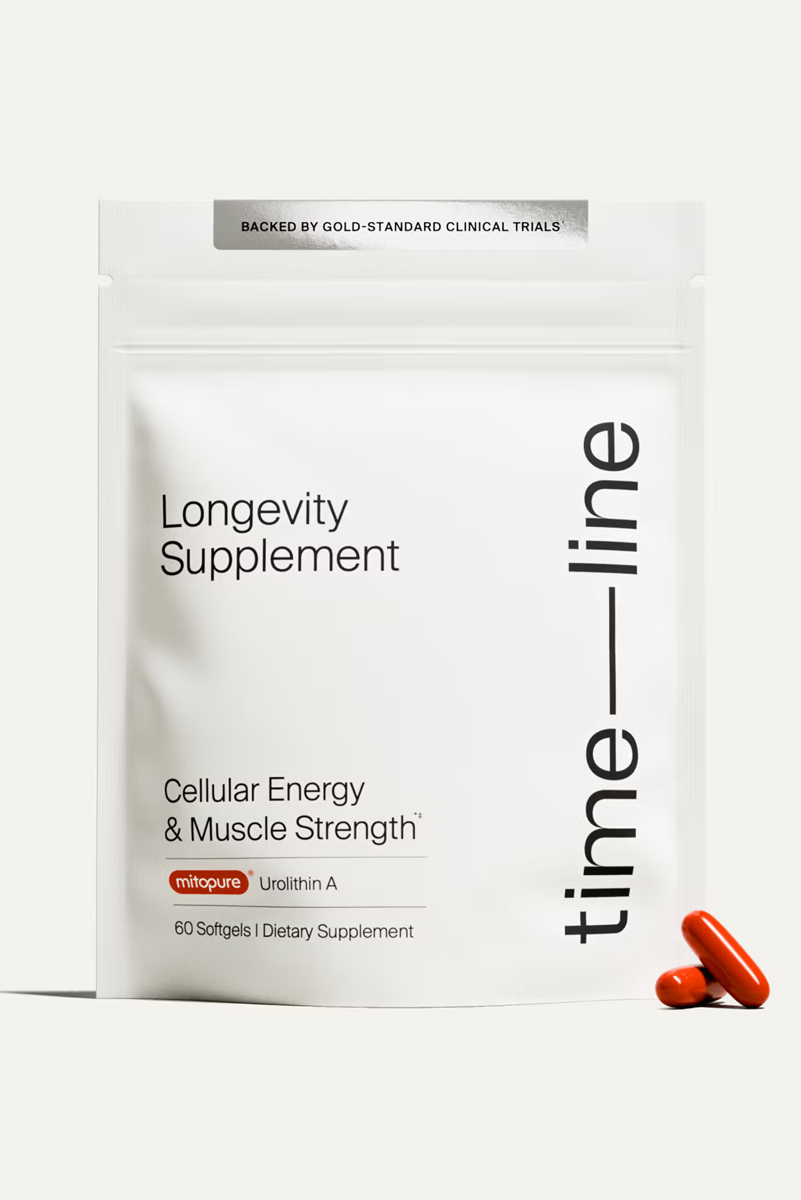 کپسول Mitopure Urolithin A برند timeline برای سلامت سلولی،عضلات و افزایش انرژی